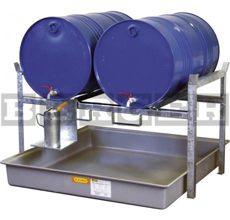 Fassregal Typ 800 für 60 oder 200 Liter Fässer und Kleingebinde