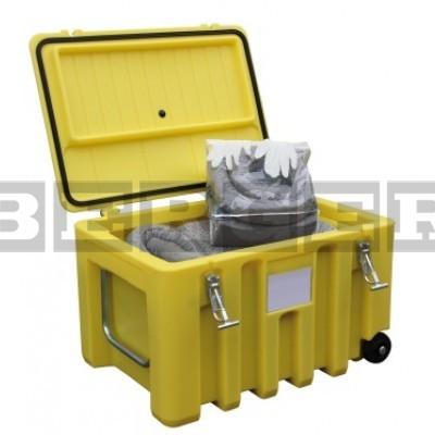 Werkzeugbox Cembox Trolley aus PE gelb